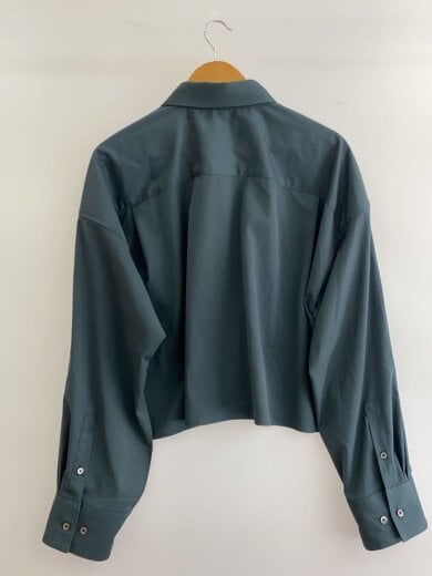 商品画像：長袖シャツ/FREE/ポリエステル/GRN/無地/1930008 2