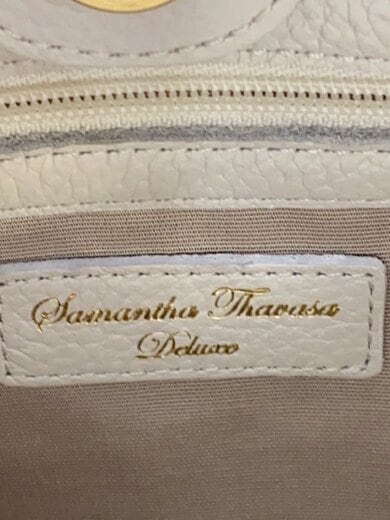 商品画像：トートバッグ/レザー/WHT/無地 5