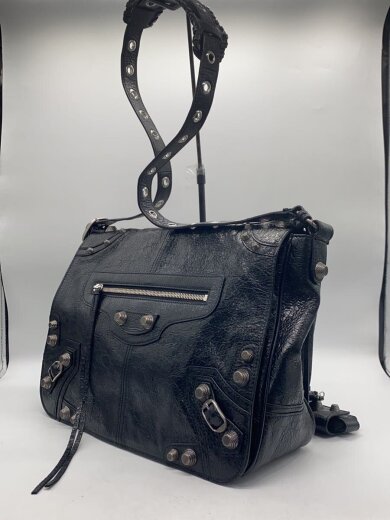 商品画像：Le Cagole Men/ショルダーバッグ/羊革/BLK/719093 2