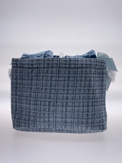商品画像：25SS/ツイードリボンバッグ/トートバッグ/ツイード/BLU/SHGB251262 2