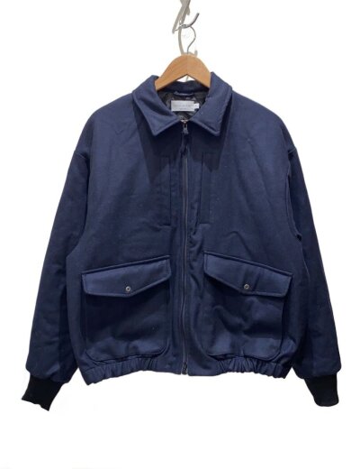 商品画像：24AW/ブルゾン/2/ウール/NVY/ma-j-424 1
