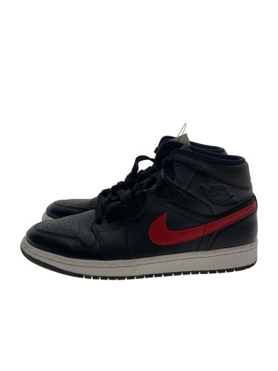 商品画像：AIR JORDAN 1 MID/エアジョーダン1ミッド/ブラック/554724-009/26cm/BLK// 1