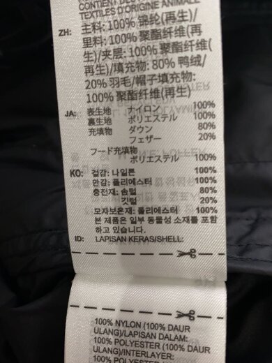 商品画像：25AW/パファークライマウォームダウンジャケット/M/ポリエステル/BLK/JL6905 5