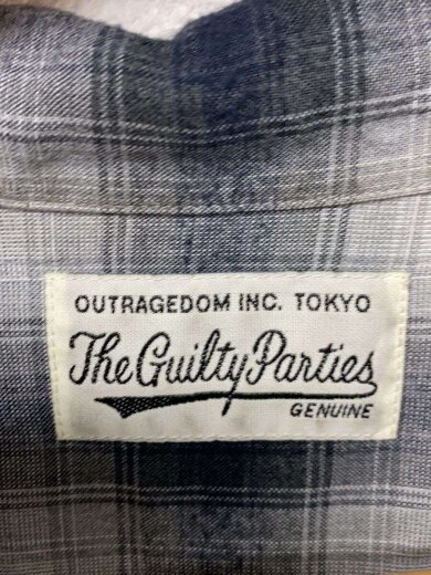 商品画像：オンブレシャツ/XL/レーヨン/GRY/チェック 3