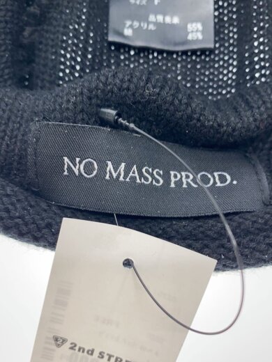 商品画像：no mass prod/ニットキャップ/FREE/アクリル/BLK/メンズ 4