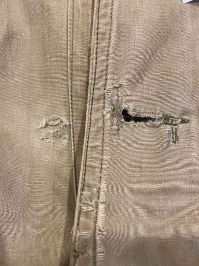商品画像：Vintage/40s/M-41/オーバーコート/アルパカライナー/コの字ジップ/カーキ// 4