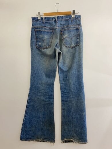 商品画像：Vintage/80s/684/フレアデニム/ベルボトム/実寸W34×L33/ボタン裏575 2