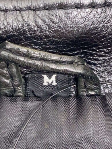 商品画像：ダブルライダースジャケット/M/牛革/BLK 3