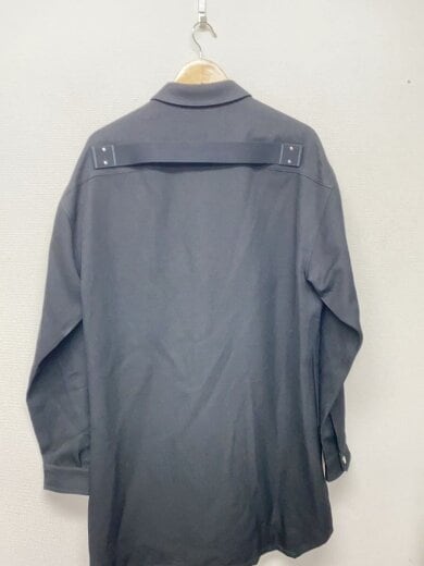 商品画像：25AW/OVERSIZED OUTERSHIRT/44/ウール/BLK/RU02E1739-WDES1 2