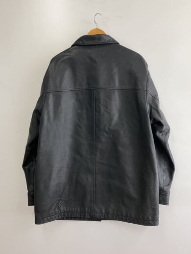 商品画像：OLD GAP/00s/カーコート/レザージャケット・ブルゾン/SIZE:L/ブラック/黒/無地 2