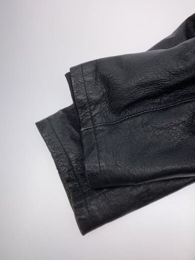 商品画像：OSCAR PIEL/スイングトップレザージャケット・ブルゾン/SIZE:4XL/レザー/BLK// 4