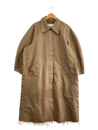 商品画像：Satin Twill Coat /ステンカラーコート/36/コットン/BRW/12210002// 1