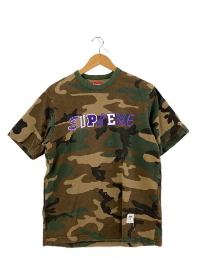 商品画像：20AW/Collage Logo S/S top/Tシャツ/S/コットン/KHK/カモフラ// 1