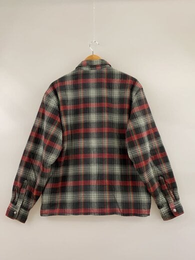 商品画像：26SS/Quilted Lined Flannel Snap Shirt/ジャケット/S/コットン/GRY/チェック// 2