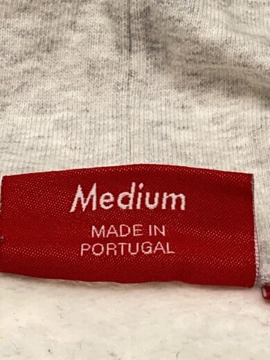 画像：Supreme首元黄ばみ/パーカー/M/コットン/GRY4