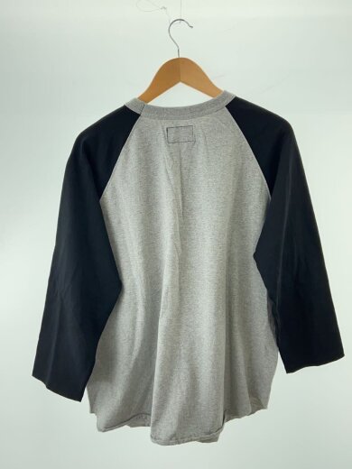 商品画像：7分袖カットソー/L/コットン/GRY/n24fh009 2