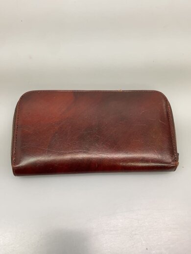 商品画像：ラウンドファスナー長財布/レザー/BRW/メンズ 2