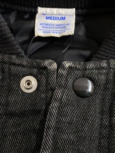 商品画像：スタジャン/M/コットン/BLK/C3-N610 7