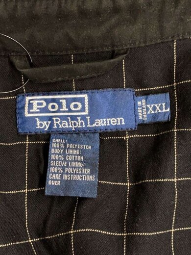 商品画像：ジャケット/XXL/ポリエステル/BLK/無地 3