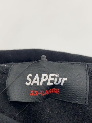 商品画像：パーカー/XXL/コットン/BLK/サファリロゴ 3