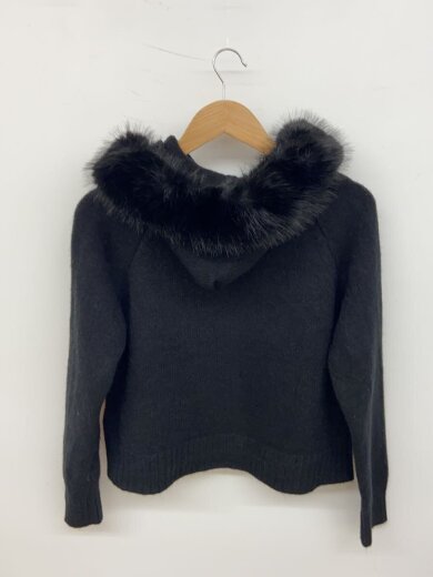 商品画像：ジップパーカー/FREE/ポリエステル/BLK/plotoha-370 2