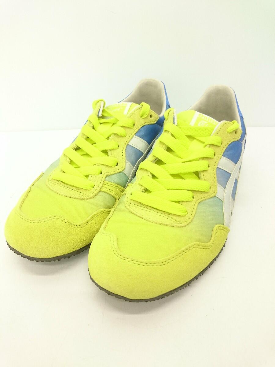 ローカットスニーカー 24cm Ylw イエロー 11a724 Saerrano