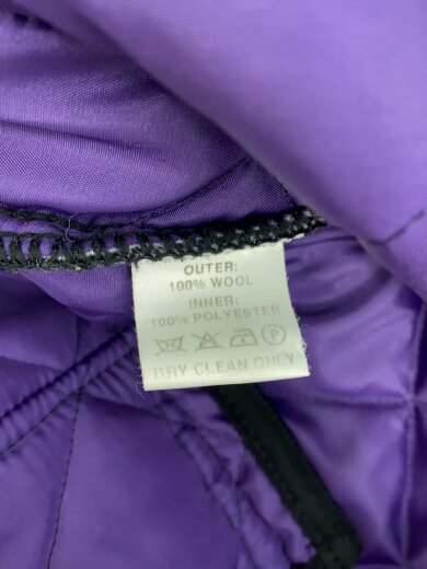 商品画像：キルティングジャケット/38/ウール/BLK 4