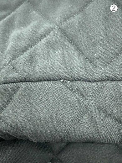 商品画像：キルティングジャケット/38/ウール/BLK 7