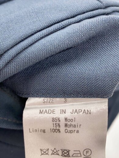 商品画像：スラックスパンツ/3/ウール/GRY/無地/M21B-02PT01C 5