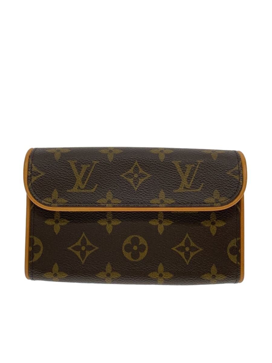 LOUIS VUITTON / ポシェット・フロランティーヌ_モノグラム・キャンバス/PVC/BRW/総柄