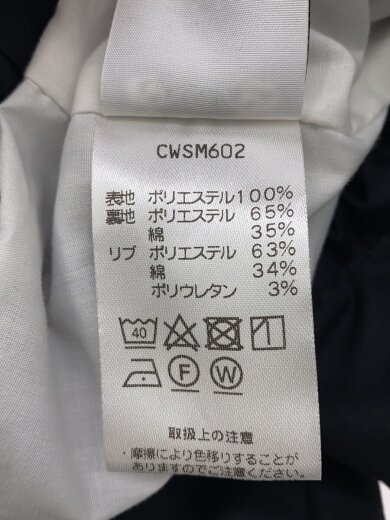 商品画像：ジャケット/S/ポリエステル/BLK/無地/CWSM602 4