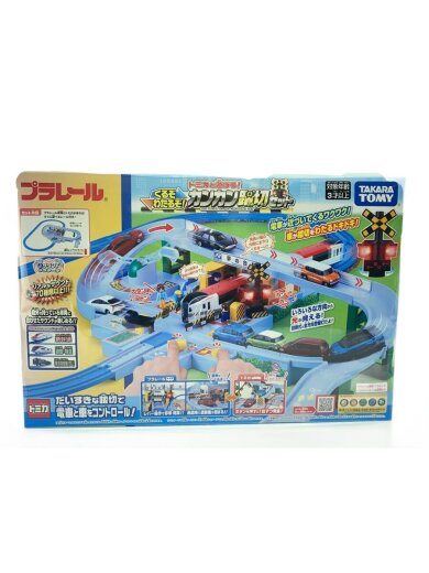 商品画像：男の子/プラレール/カンカン踏切セット 1