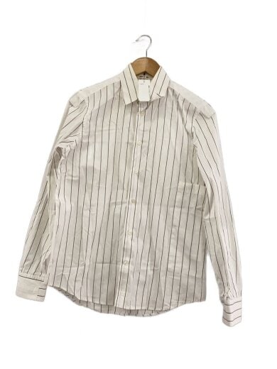 商品画像：トップス/44/コットン/WHT/ストライプ 1