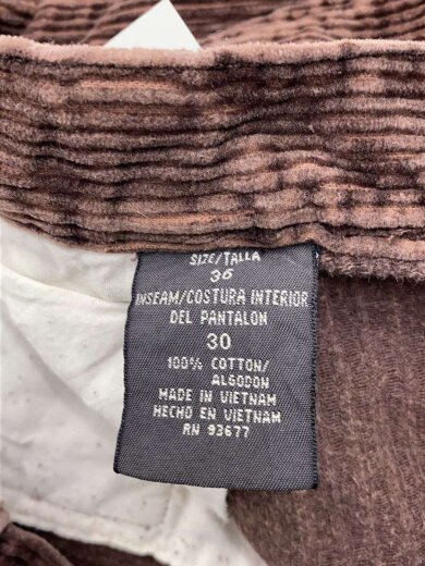 商品画像：ボトム/36/コットン/BRW 5