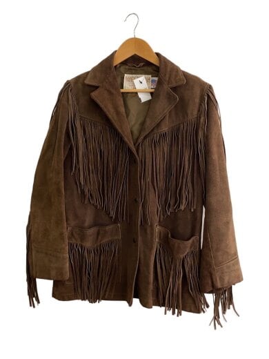 商品画像：レザージャケット・ブルゾン/16/レザー/BRW/カビ汚れ有/使用感有 1