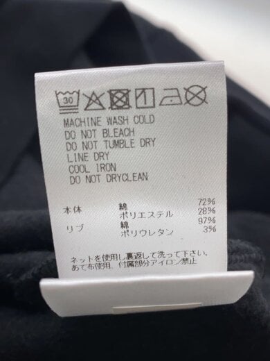 商品画像：スウェット/46/コットン/BLK/MFM-5C-AC03 4