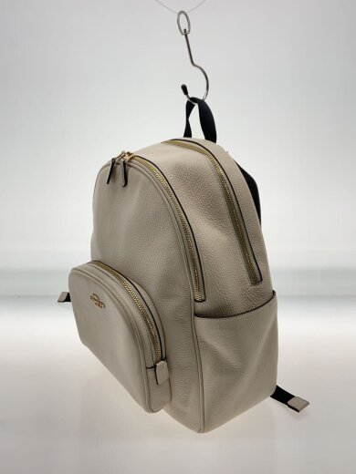 商品画像：リュック/レザー/WHT/5666// 2