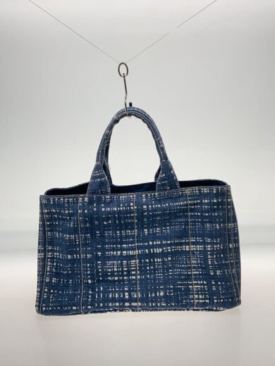 画像：PRADAハンドバッグ/デニム/BLU/B1872B//3