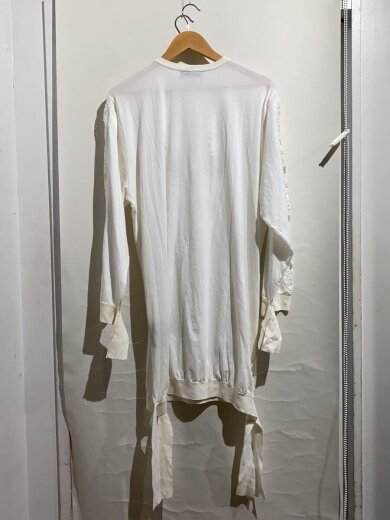 商品画像：長袖カットソー/FREE/--/ホワイト/総柄/01182NS06/ドクロ// 2