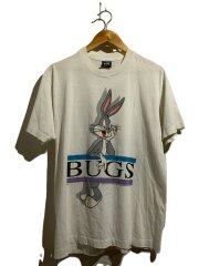 90s/BUGS BUNNY/Tシャツ/L/コットン/WHT