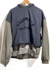 Nylon Fleece Hooded Sweater/パーカー/M/コットン/KHK