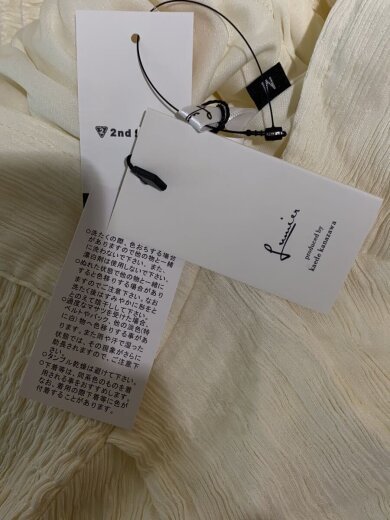 商品画像：kaede kanazawa/ノースリーブワンピース/M/コットン/WHT// 4