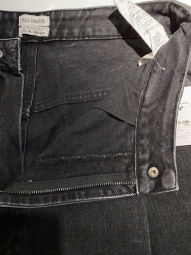 商品画像：calik denim/ボトム/--/コットン/BLK 3