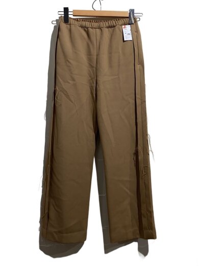 画像：UNUSED18AW/サイドラインイージーパンツ/ボトム/0/ポリエステル/BRW/UW06901