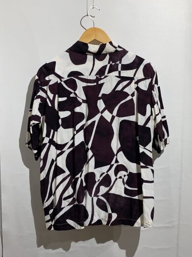 商品画像：Rayon leaf print open collar shirt/FREE/ps22-sh02 2