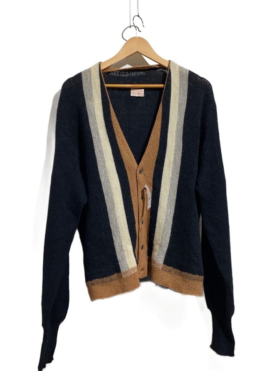 その他ブランド / 60s/カーディガン(薄手)/--/アルパカ/BLK/ストライプ
