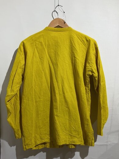 商品画像：ヂェン先生の日常着/長袖シャツ/S/コットン/YLW 2