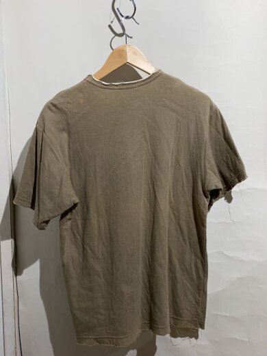 商品画像：ad2003/デストロイ加工/リバーシブル/Tシャツ/M/コットン/BRW/hm-t023 2
