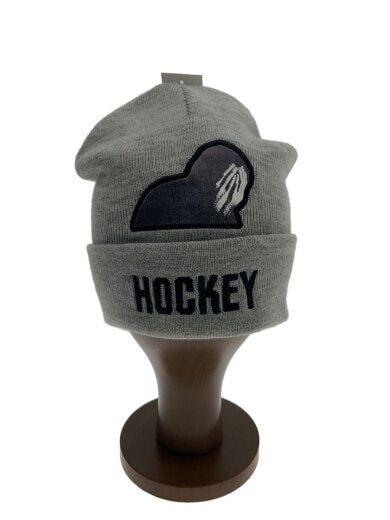 商品画像：GOD OF SUFFER BEANIE/ニットキャップ/アクリル/GRY/メンズ 1