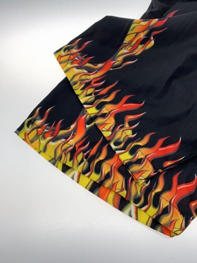 商品画像：FIFTH STREET/ファイヤパターン/半袖シャツ/XL/ポリエステル/BLK/総柄 5